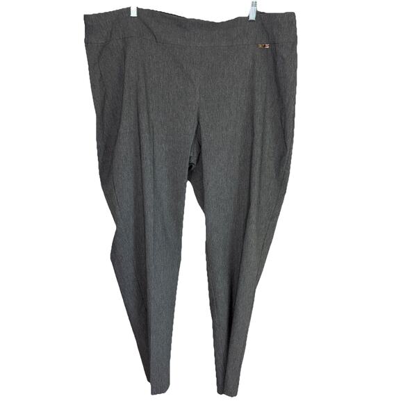 INC Womens Sz22 Skinny Leg Crop Mid Rise Tummy Control Pull On Dress Pants NWT - Picture 1 of 13